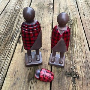 Kenya Maasai Nativity set